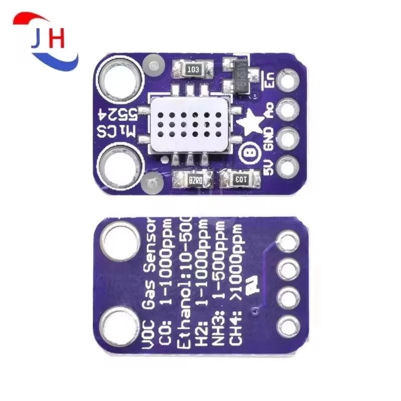 1PCS MICS-5524 Air Quality Gas Sensor Module Carbon Monoxide Natural Gas Methane indoor testing