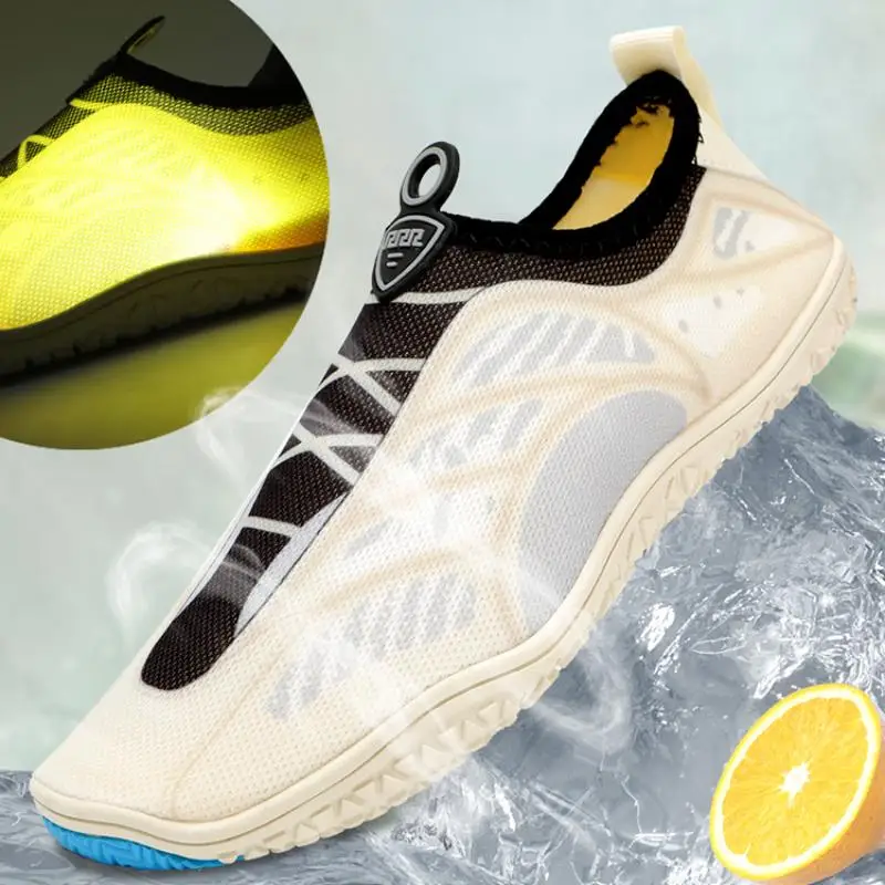 

Unisex Aqua Shoes Rubber Quick Dry Non-Slip Water Fishing Hiking Beach Shoes Outdoor Shoes