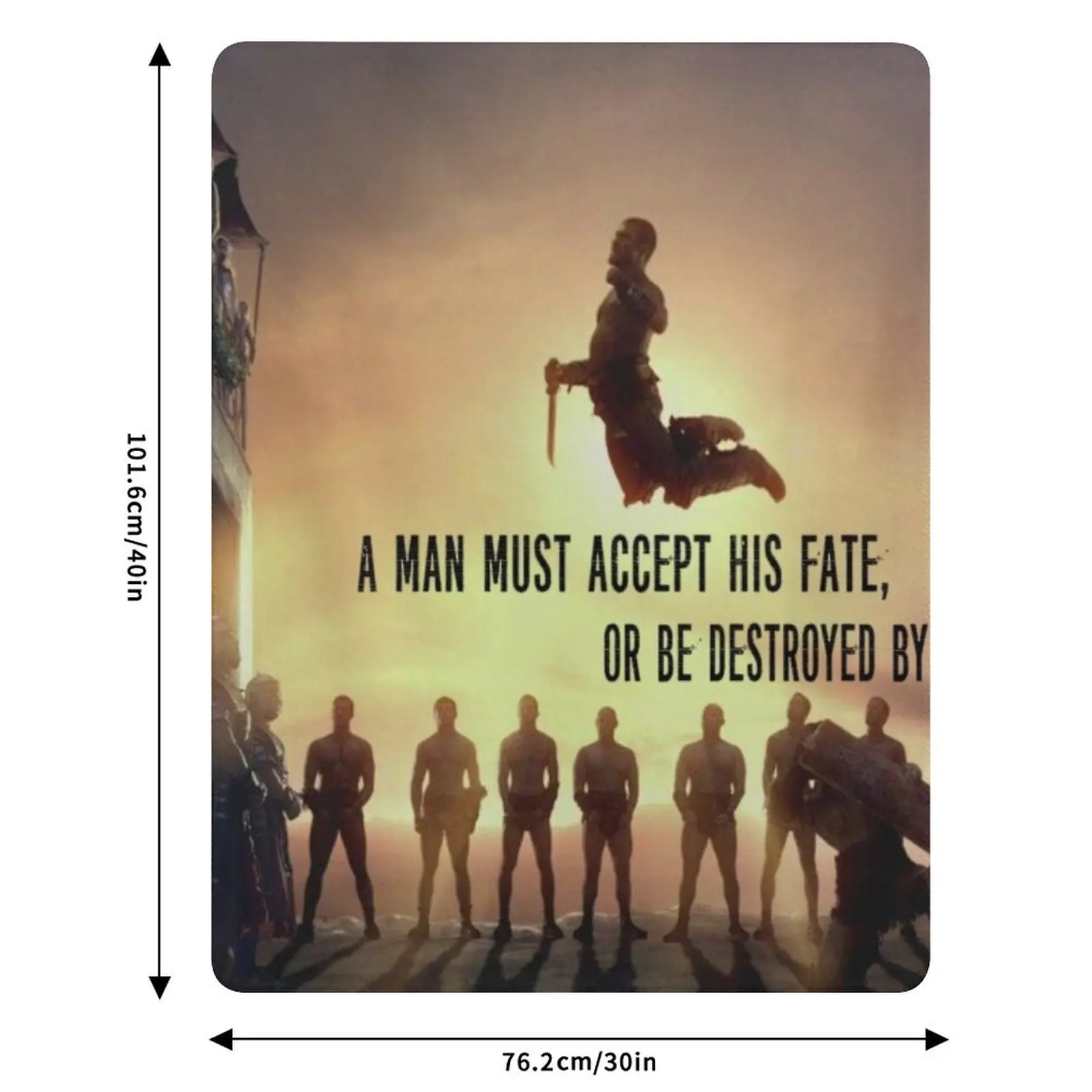 سبارتاكوس اقتباس رمي بطانية المصممين أريكة سرير المعزي بطانيات أريكة عملاقة #6