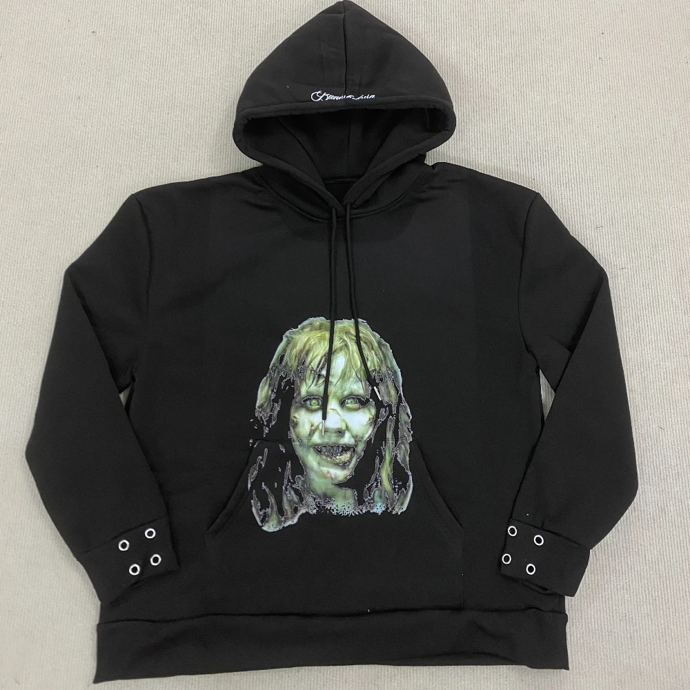 

2025 autumn and winter new European and American men's and women's embroidered casual zipper sweatshirt jacket top