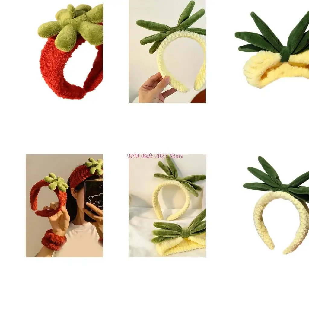 

49me Праздничные томатные волосы фотополомы Ананасовый головной убор