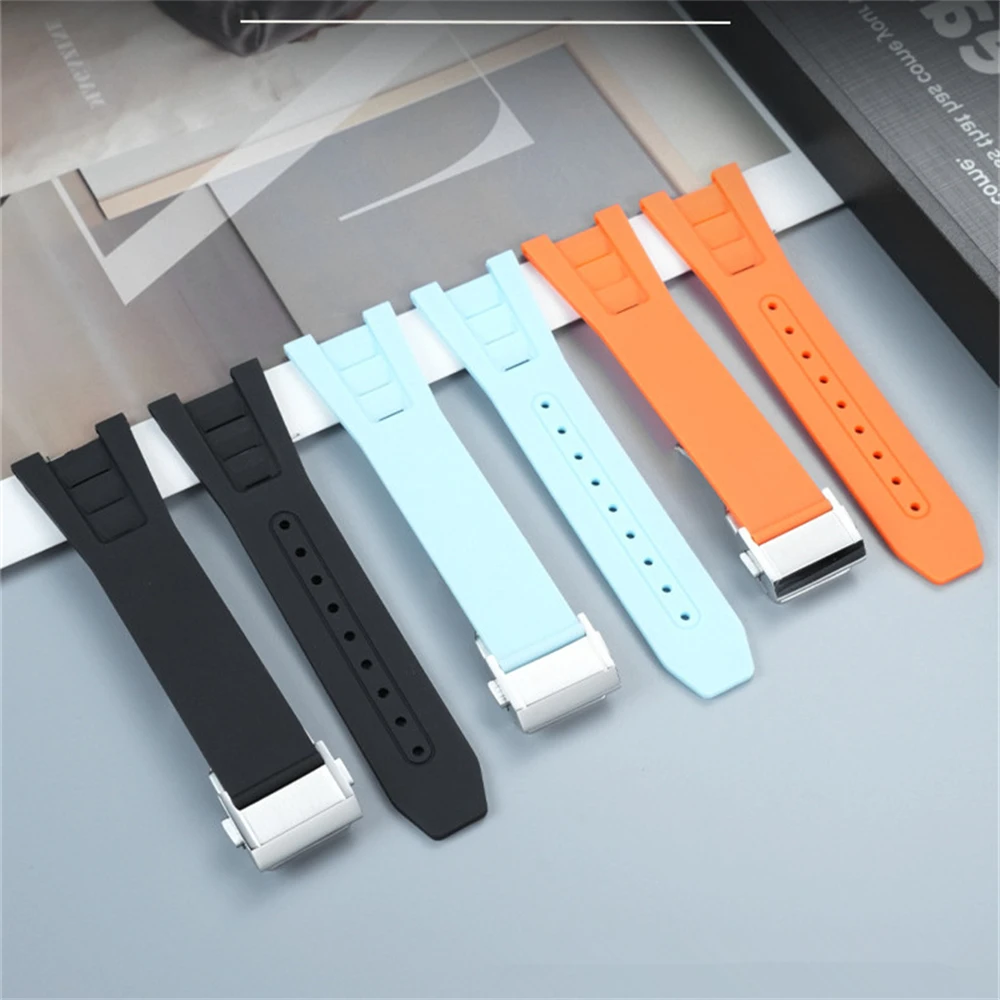 

Watch strap for BRX5R / BR05 notch silicone watch band accessories