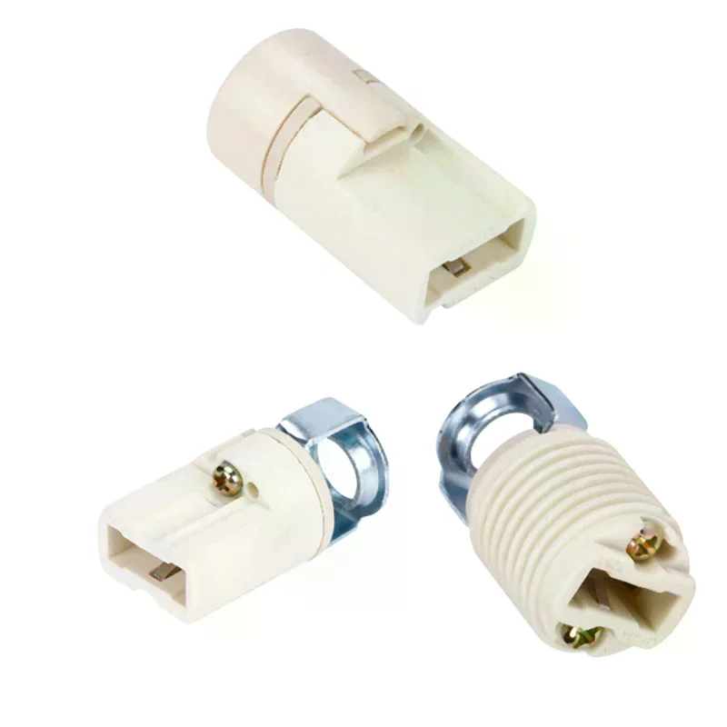 Screw DIY Light Ceramic Lamp Holder Household Table Floor LED Bulb Base For Lighting Accessory Head Convert Socket G9