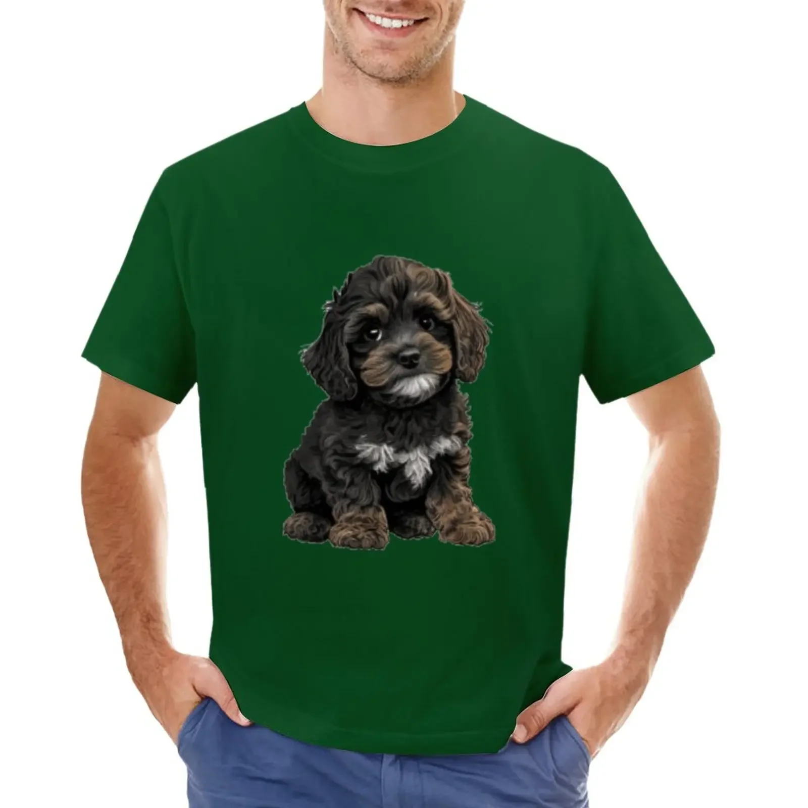 Cockapoo Cavapoo Dog Cavalier King Charles and Poodle dog, Cavadoodle or Cavoodle T-Shirt boys t shirts black t shirts for men