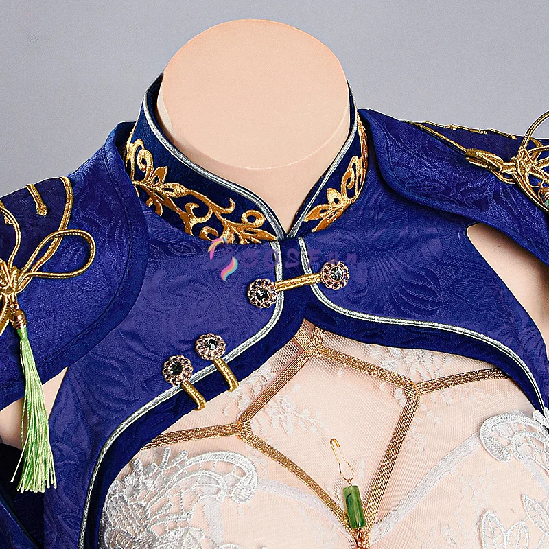 أزياء Azur Lane KMS Mainz التأثيرية فستان شيونغسام أزياء كرنفال الهالوين ملابس أنيمي COSFun #5