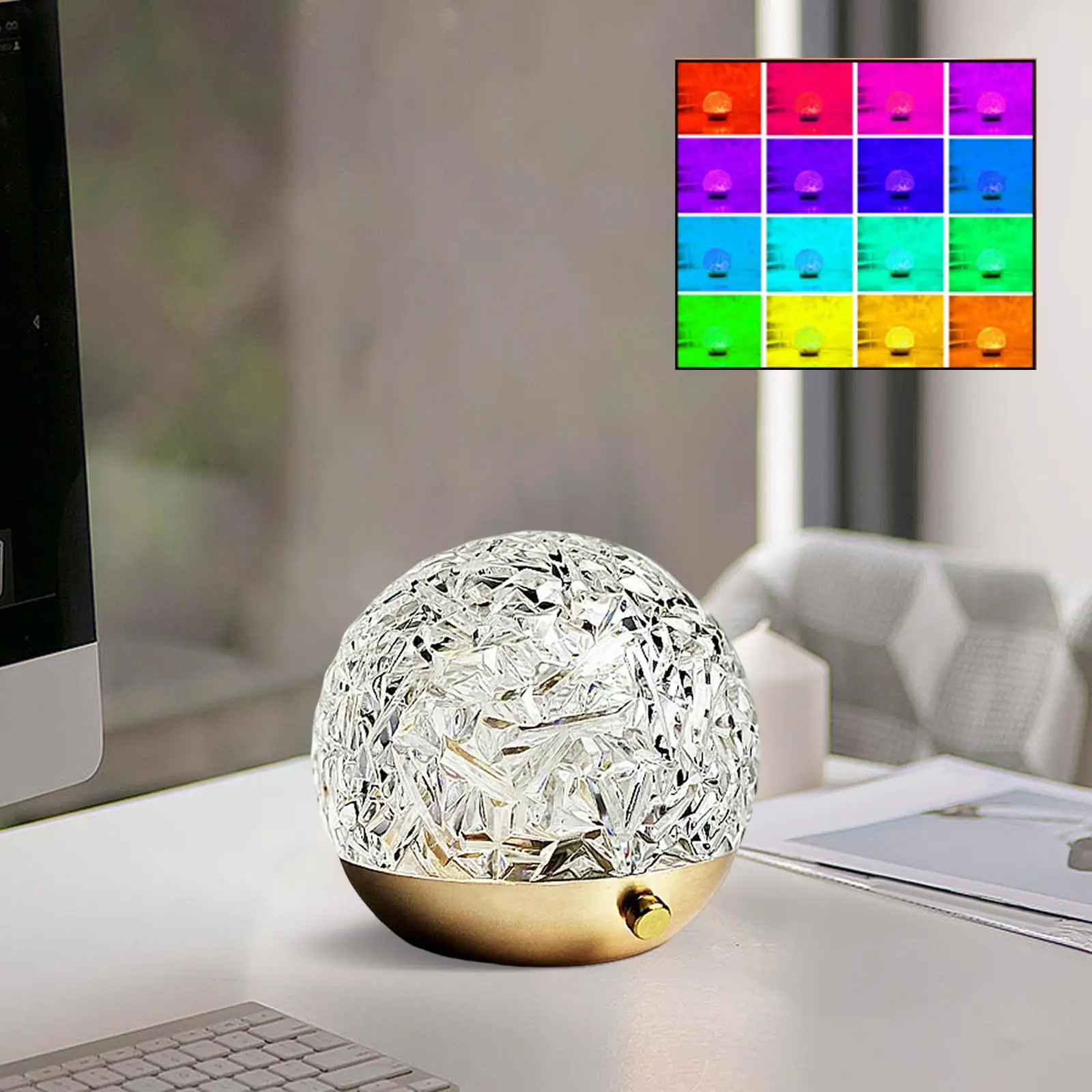 Proiettore a onde d'acqua luce USB LED proiettore d'acqua lampada atmosfera illuminazione stanza proiettore luci camera da letto per regalo di casa