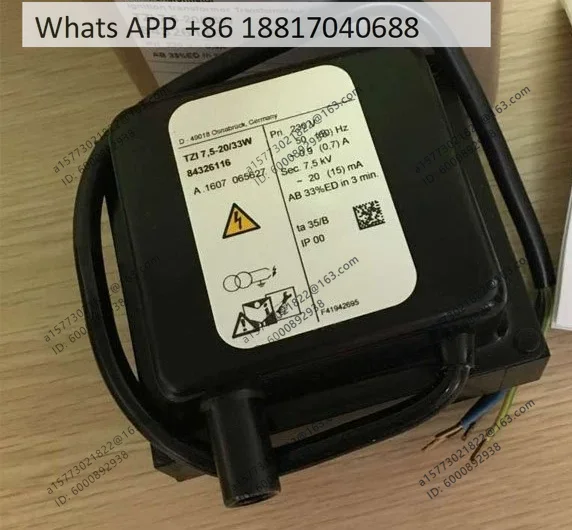 TZI 5-15/100 W ignition transformer TZI 7.5-20/33W high voltage package