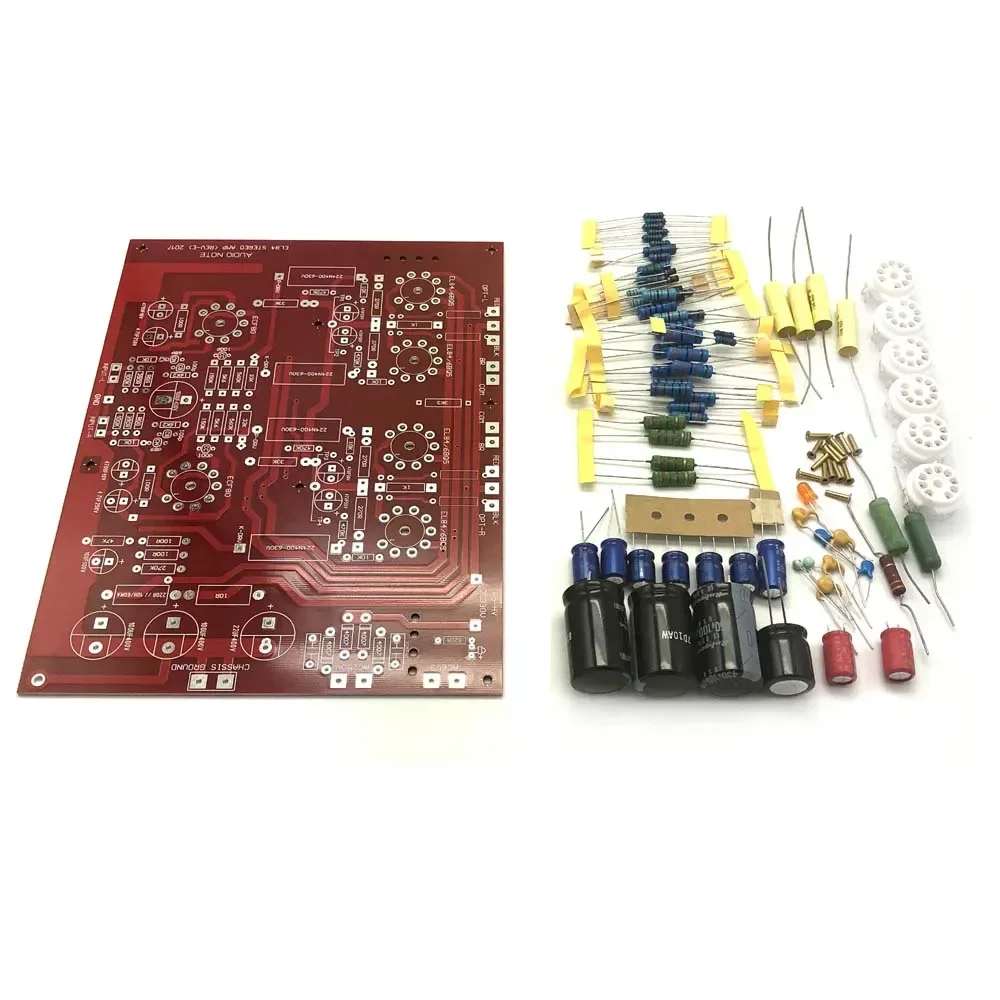 Lusya مرحبا نهاية ستيريو دفع سحب EL84 فراغ أنبوب مكبر للصوت PCB DIY كيت AUDIONOTE PP الدائرة مع السعة D4-004
