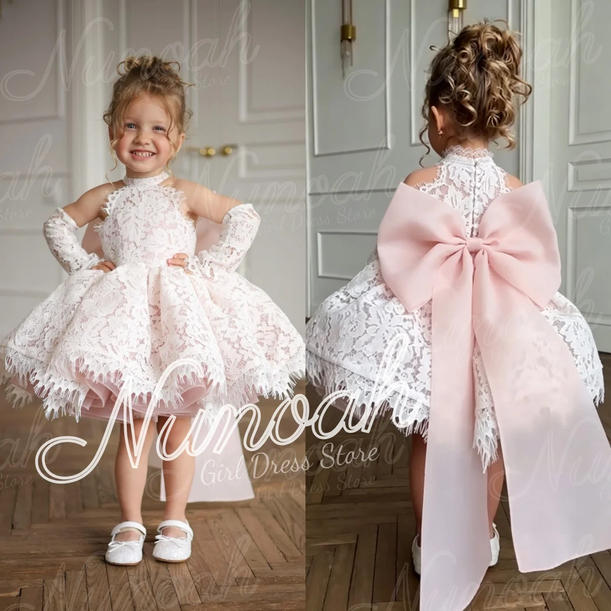magnifiques-robes-de-demoiselle-d'honneur-pour-mariage-avec-nœuds-roses-dentelle-longueur-genou-robes-de-fete-d'anniversaire-robes-de-communion-robes-de-ceremonie-robes-personnalisees