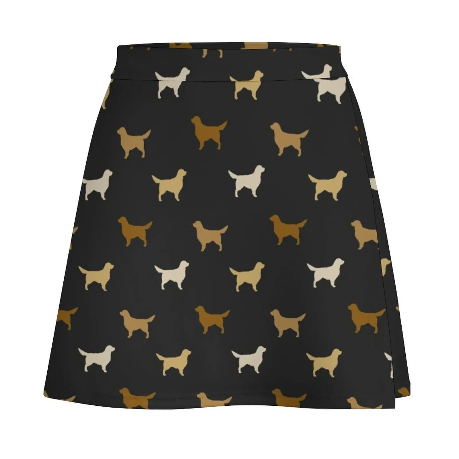 Golden Retriever Silhouette(s) Mini Skirt skorts for women new in clothes