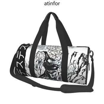 M-Majins Vegeata حقيبة قاعة رياضة كلاسيكي أنيمي السباحة حقيبة سفر الرجال تصميم ملحقات الصالة الرياضية الجدة حقيبة اللياقة حقائب اليد عطلة نهاية الأسبوع