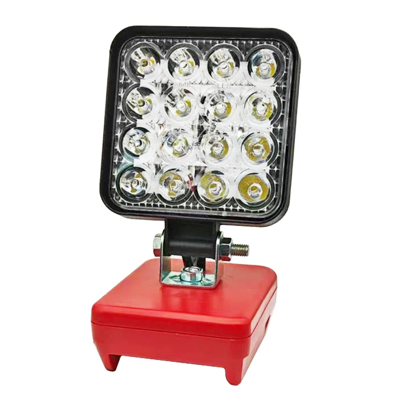 Power Tool Parts For M18 LED Work Lights Flashlights Electric Torch Spotlight USB Power Bank For Milwaukee 18V  Li-ion Battery