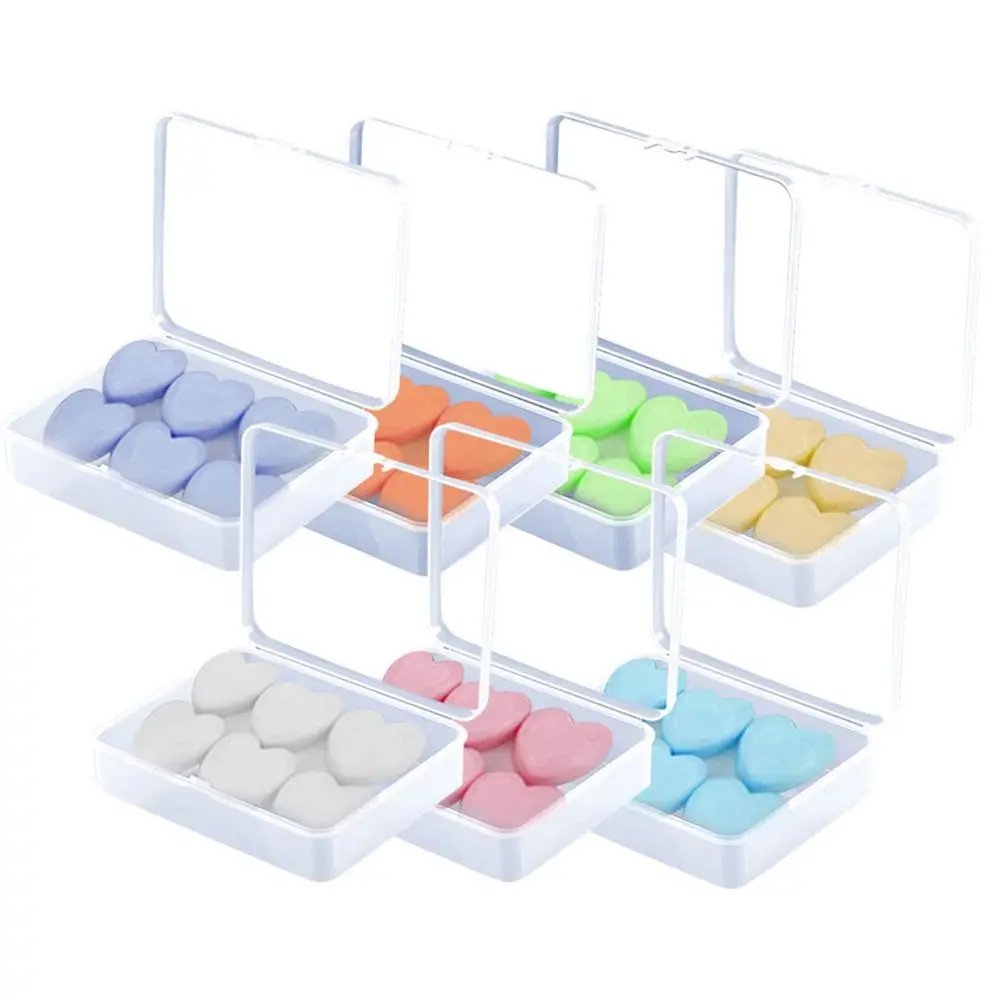 3 زوج متعدد الألوان الأذن المقابس الحد من الضوضاء لينة سيليكون عزل الصوت غطاء للأذنين العجن مكافحة الضوضاء السباحة سدادات للجنسين