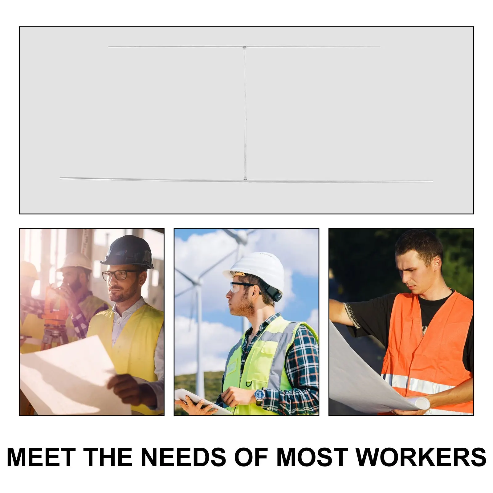 

3Pcs Premium H-Shaped Rack Lightweight Poster Stand Multi-Functional Holder Indoor Outdoor Use Poster Stand