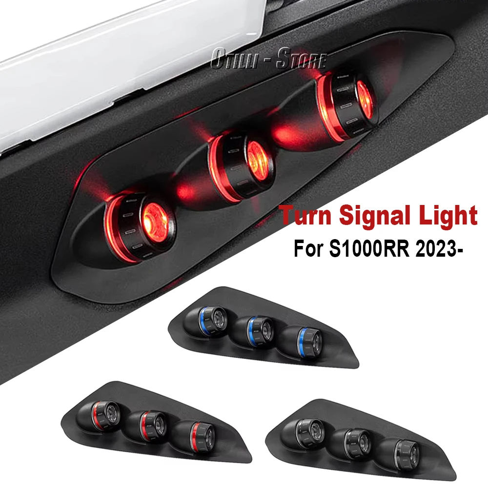 

Fit For BMW S1000RR 2019 2020 2021 2022 NEW Motorcycle In-Tail LED Integrated Tail Light LED Turn Signal Light lamp