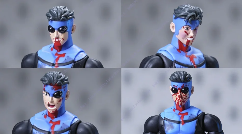 En stock, figurine articulée Jada Toys Invincible Boy Invincible Mark Oliver Conqueror de 6 pouces, jouet de collection, cadeau