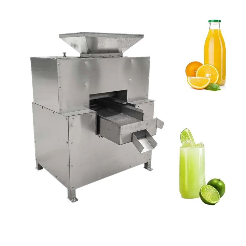 Commercial Automatic Double Roller Fresh Lemon Orange Juice Making Press Juicer