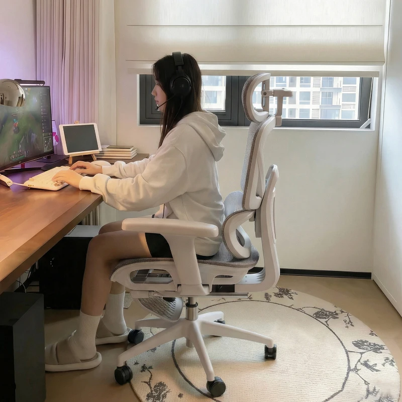 

Ergonomic Comfortable High Back Office Chair Swivel Mobile Rolling Office Chair Armchair Cadeira De Escritorio Salon Furniture