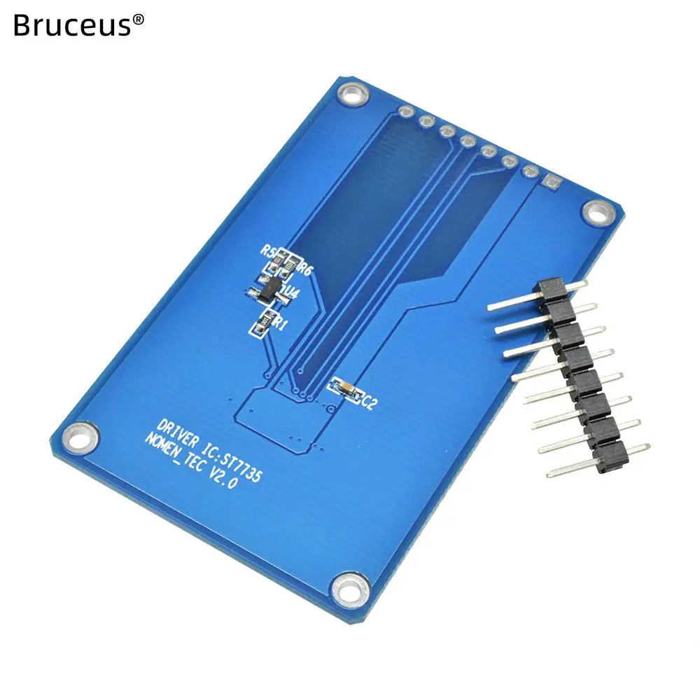 Imagem -04 - Fonte de Alimentação Oled para Arduino 1.8 Polegada Tft 128x160 Módulo de Exibição Spi Substituir Colorido St7735s 3.3v