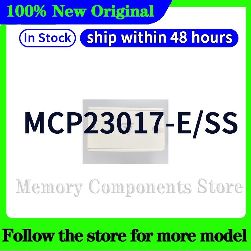 MCP23017-E/SS  In stock 48 hours ship