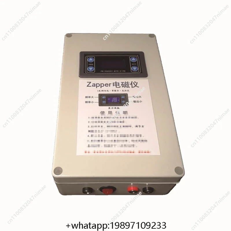 Zapper Frequency Resonance Dr. Clark Electromagnetics Broadband Output Adjustable Electronic Signal Learning