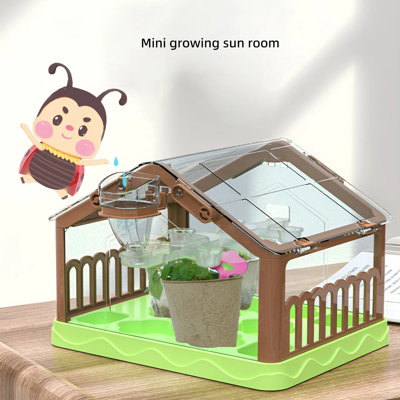 DIY science experiments for children and students: Growing vegetables, potted plants, observing plant growth, and planting toys