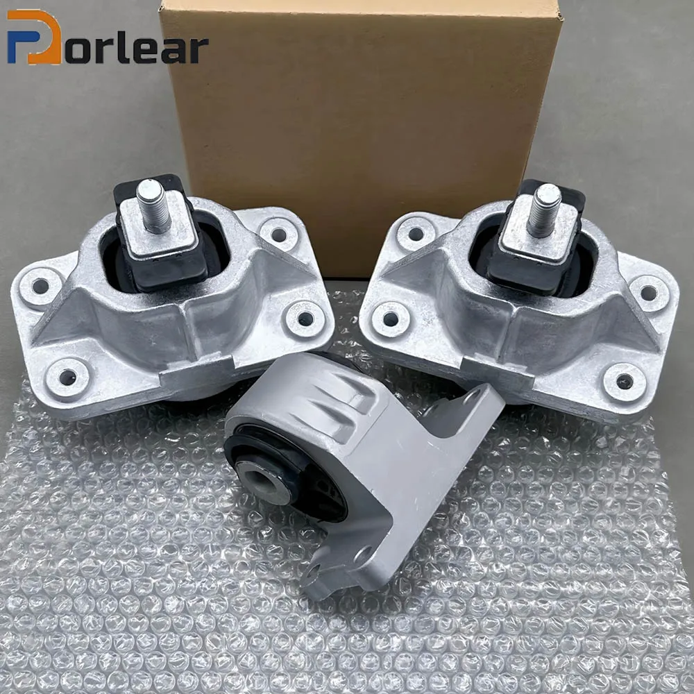 3PCS Engine Mount For Land Rover Range Rover Sport Discovery 4 3.0L V6 5.0L V8