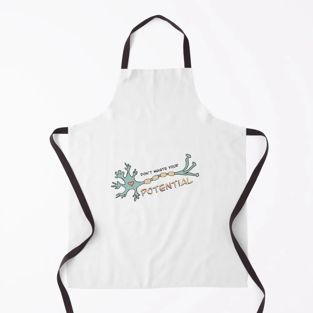 

Don't Waste Your Potential Neuron Apron chef for man Women's Dresses Apron