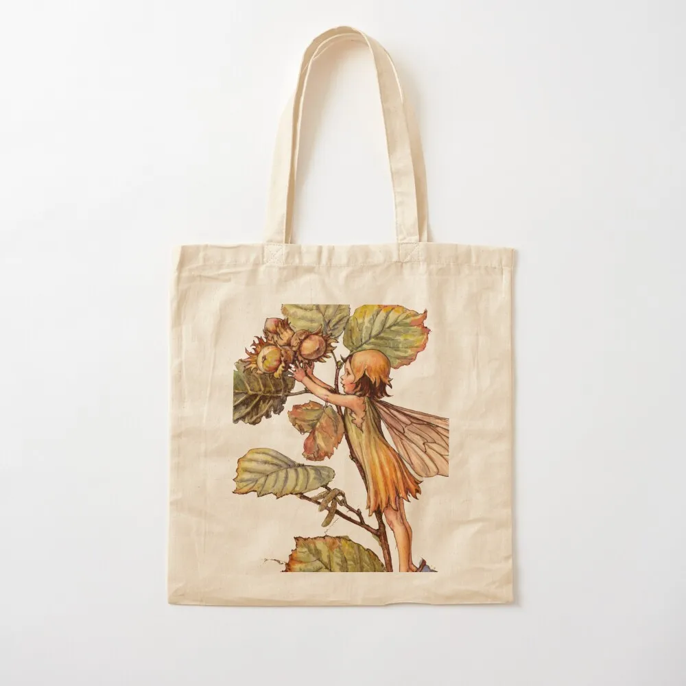 The Hazel-Nut Fairy Tote Bag custom bags personalized tote bag Canvas Tote Bag