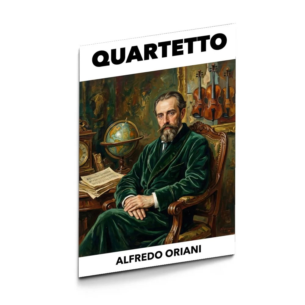 Quartetto — Classic Italian Novel by Alfredo Oriani | Original Italian Text Edition | Literary Fiction, Italian Classics