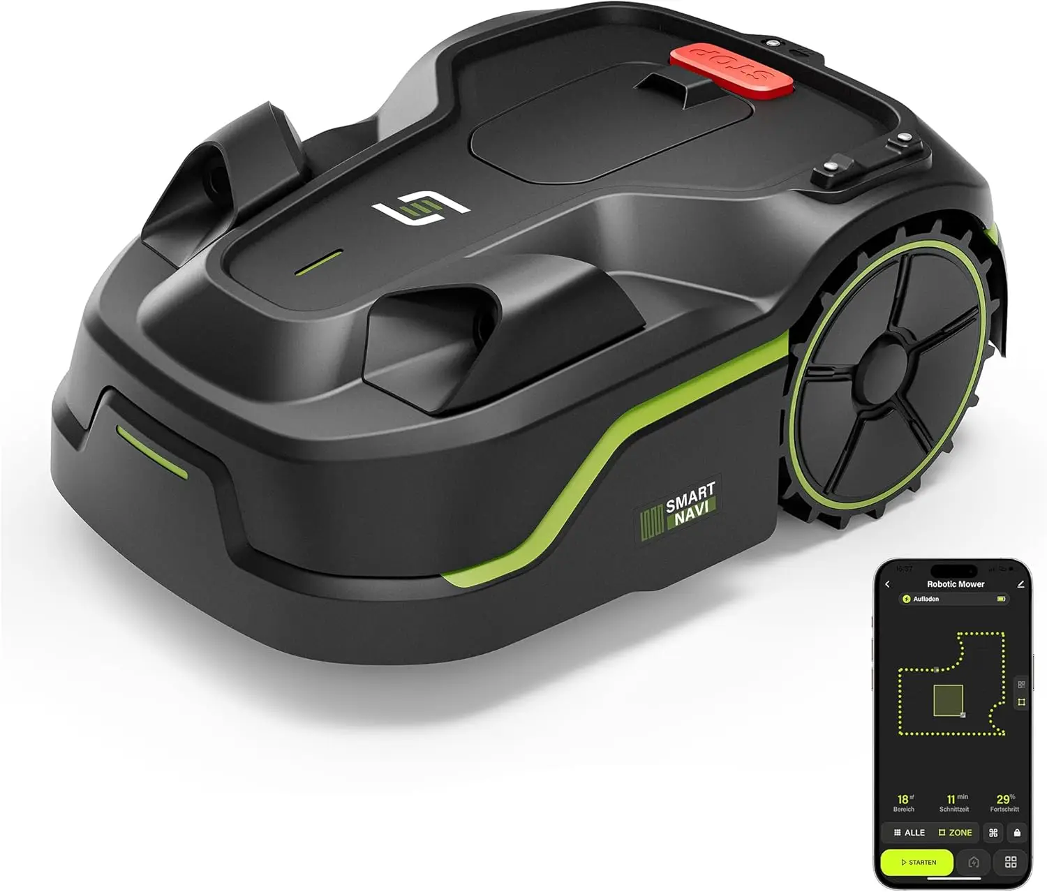 Robot mower 20V 500 Square Robotic Lawn Mower Electric Mower Control  By APP