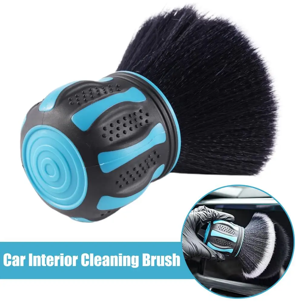 Small Car Detailing Brushes Soft Bristles Auto Interior Dust Cleaner Detail Brush Cleaning Tool Set