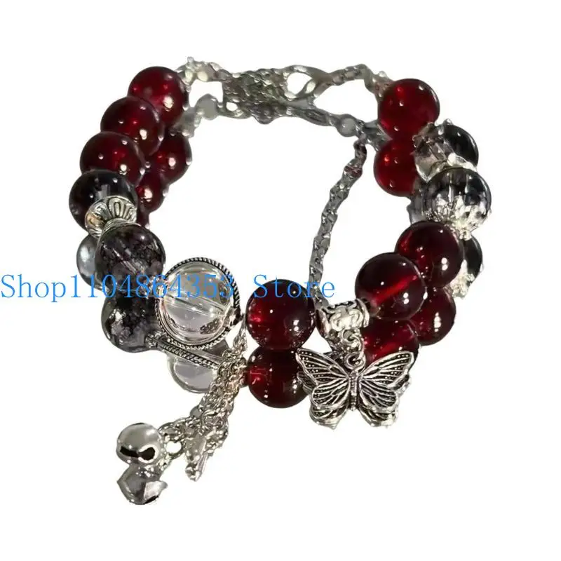 652F Multipurpose Inspirational Butterfly Bracelet for Daughters Sisters Friend Encouragement Jewelry Special Gifts