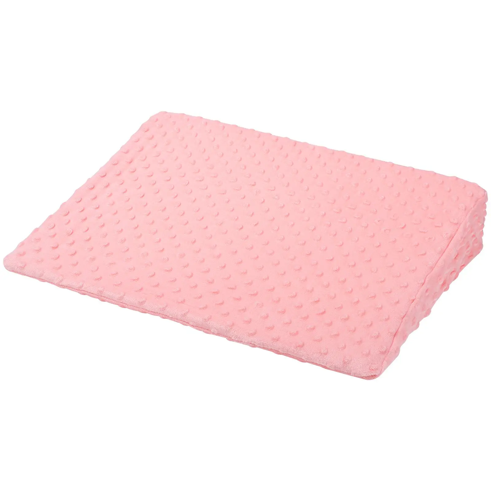 

1pcs Anti Grey Incline Fabric Small Crib Wedge Pillow Baby Sleeping Crib Incline Long Wedge Pillow For Sleeping Use