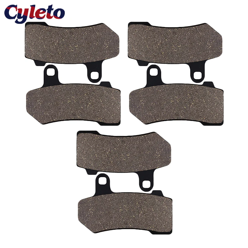 Motorcycle Front or Rear Brake Pads for Harley FLHRC Road King Glide FLTR FLTRU FLTRX FLTRXS FLHX FLHXS Street Glide FLHXXX