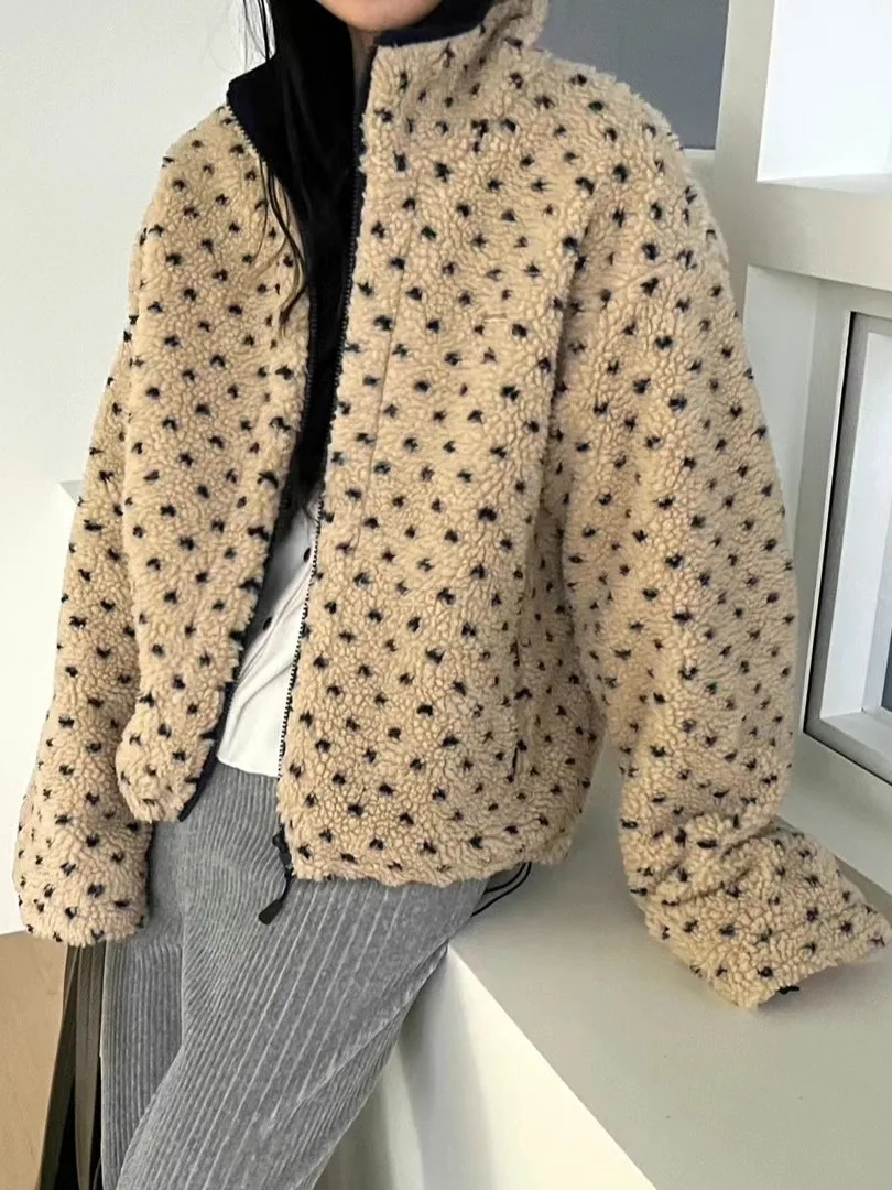 

Корейская зимняя новая хлопковая куртка в стиле ретро, женская свободная повседневная универсальная теплая верхняя одежда с воротником-стойкой в стиле ретро