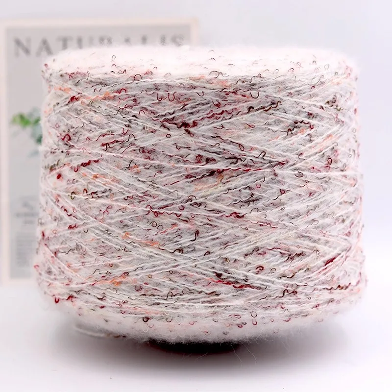 

500 г красочная круглая пряжа для лошади, моря, сделай сам, пряжа ручной работы, нитки для ручного вязания крючком, одежда для рукоделия