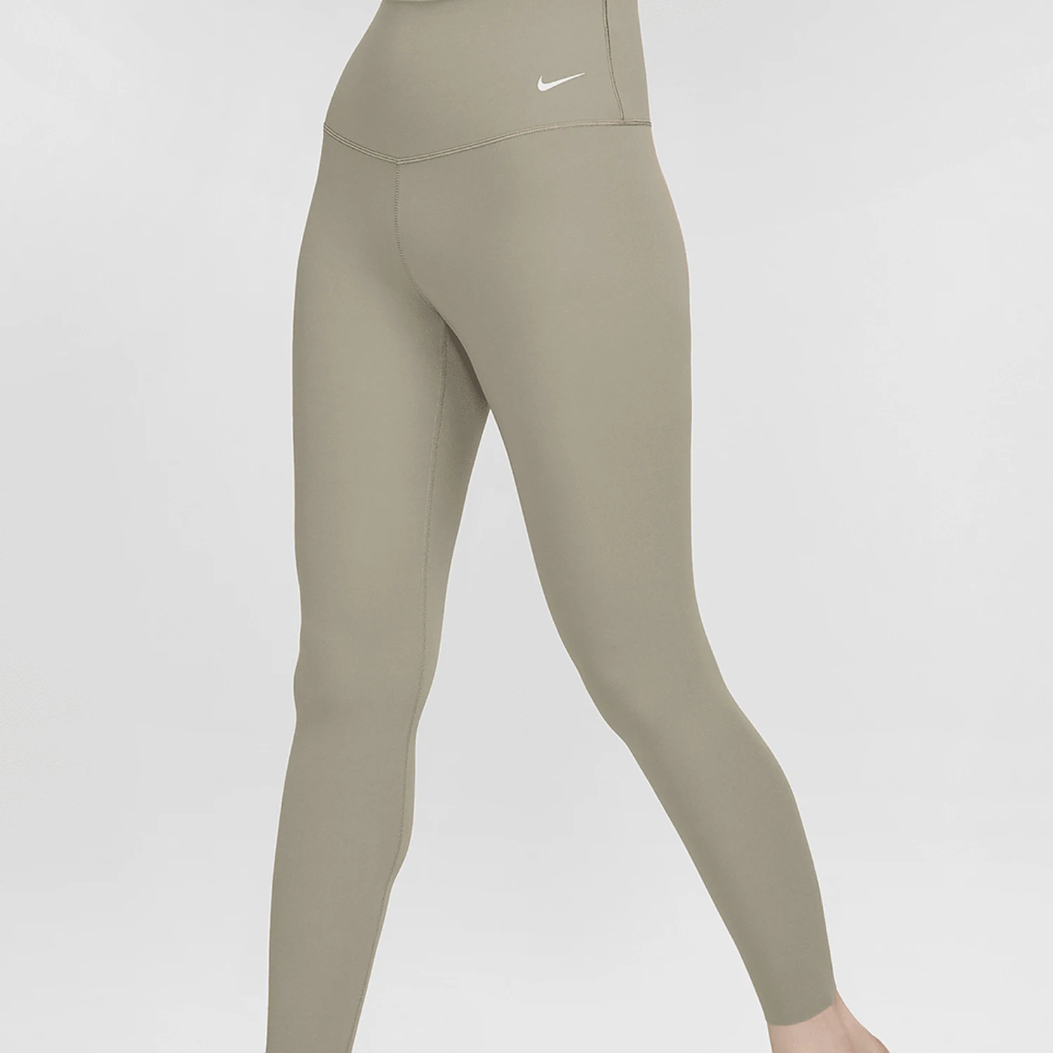 Nike genuine Zenvy women's soft plastic wrapped high waisted tight pants DQ6016-320