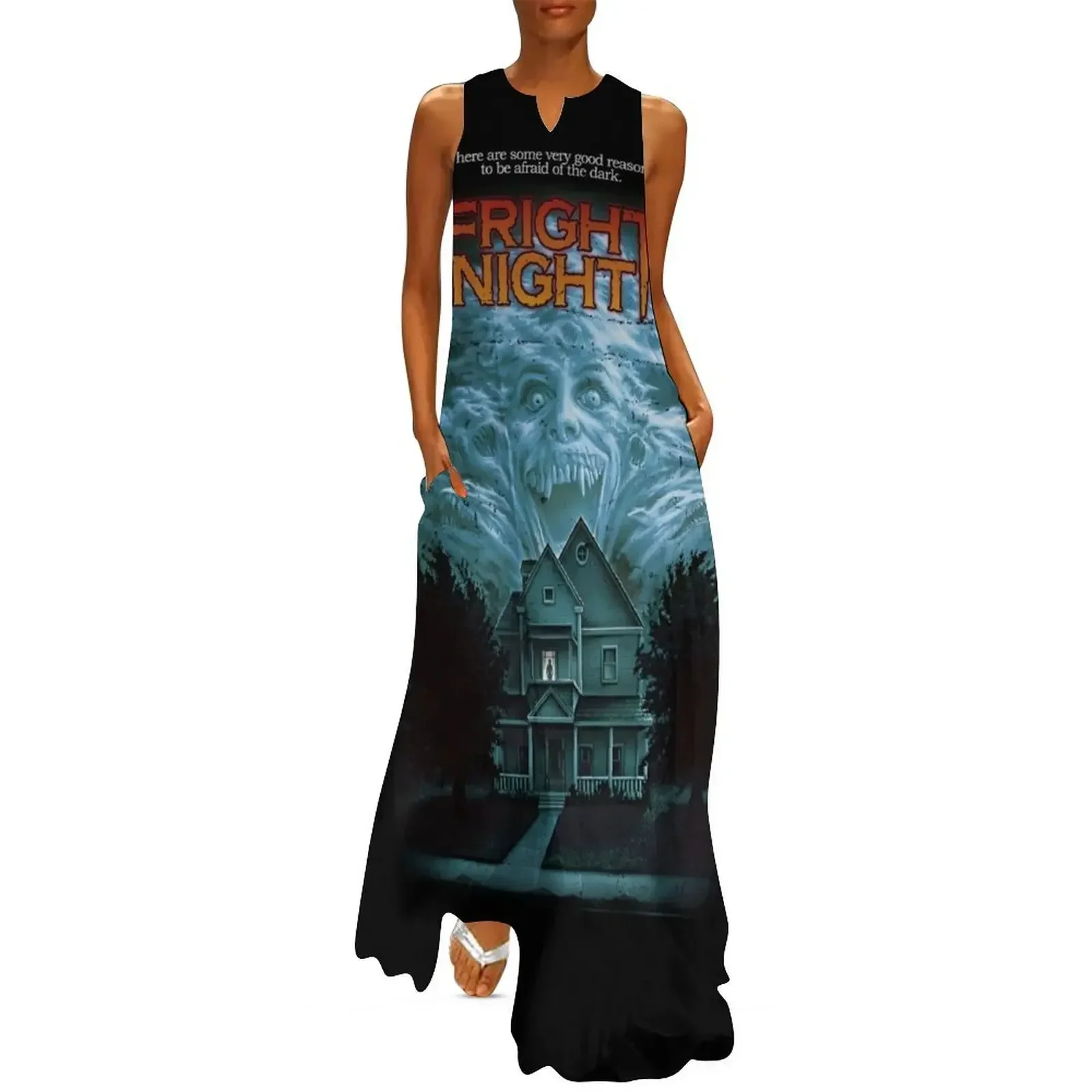 

Fright Night Long Dress beach dresses women formal occasion dresses Woman clothes women's clothing trend 2025 Dress