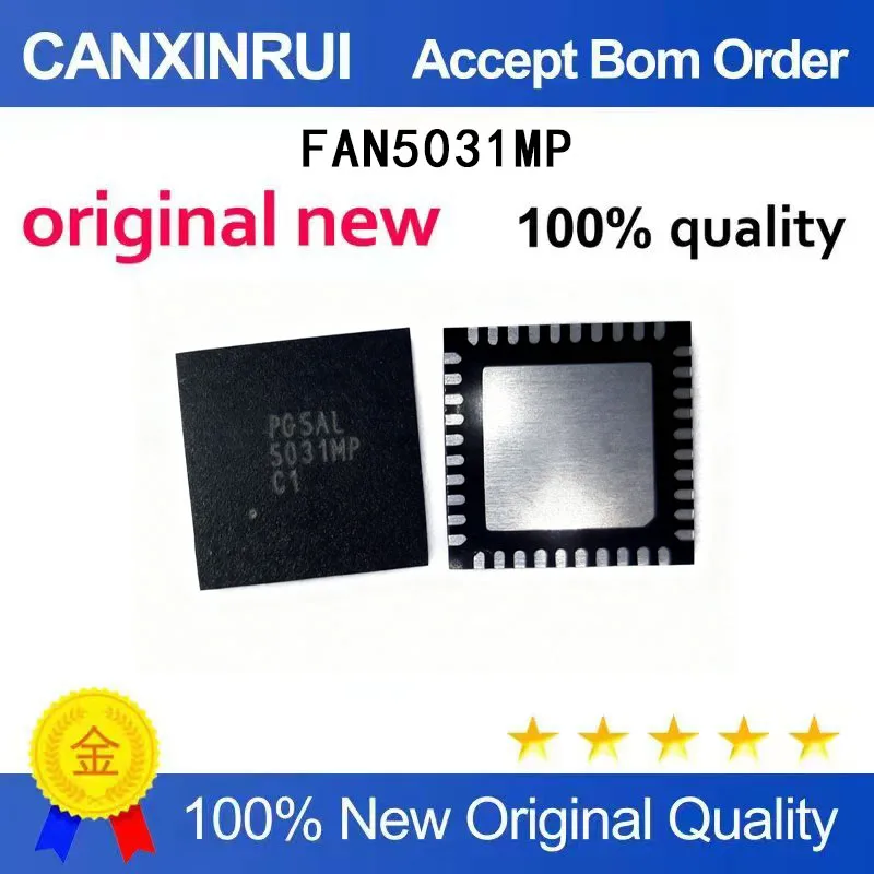 

(5-100 Pieces) Brand new original FAN5031MP silk screen: 5031MP QFN spot chip IC