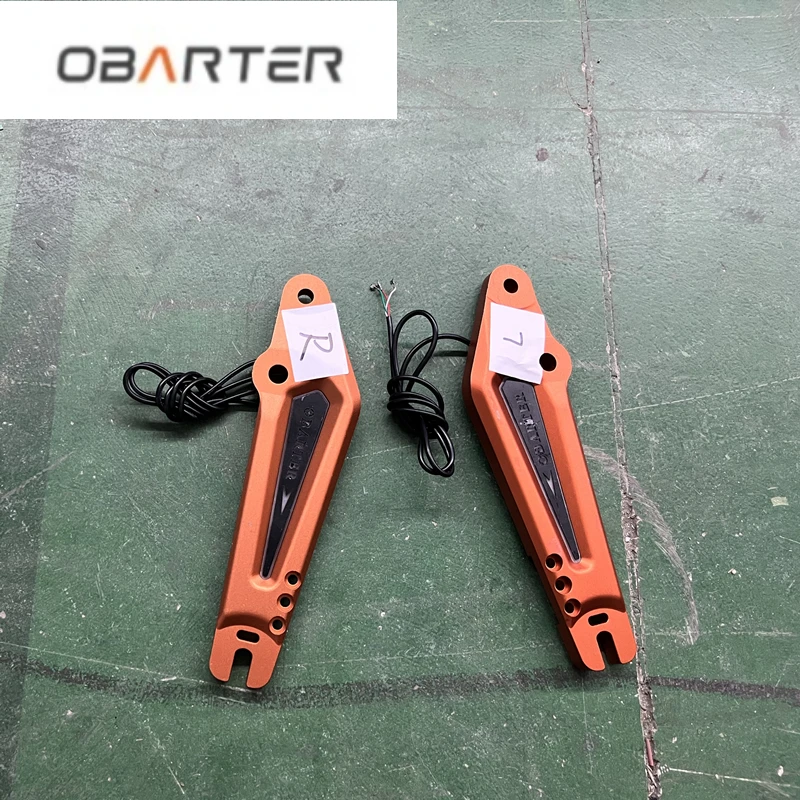 Obarter D5 Electric Scooter front wheel Connector aluminum alloy Kick scooter rocker For Obarter D5 with lamp