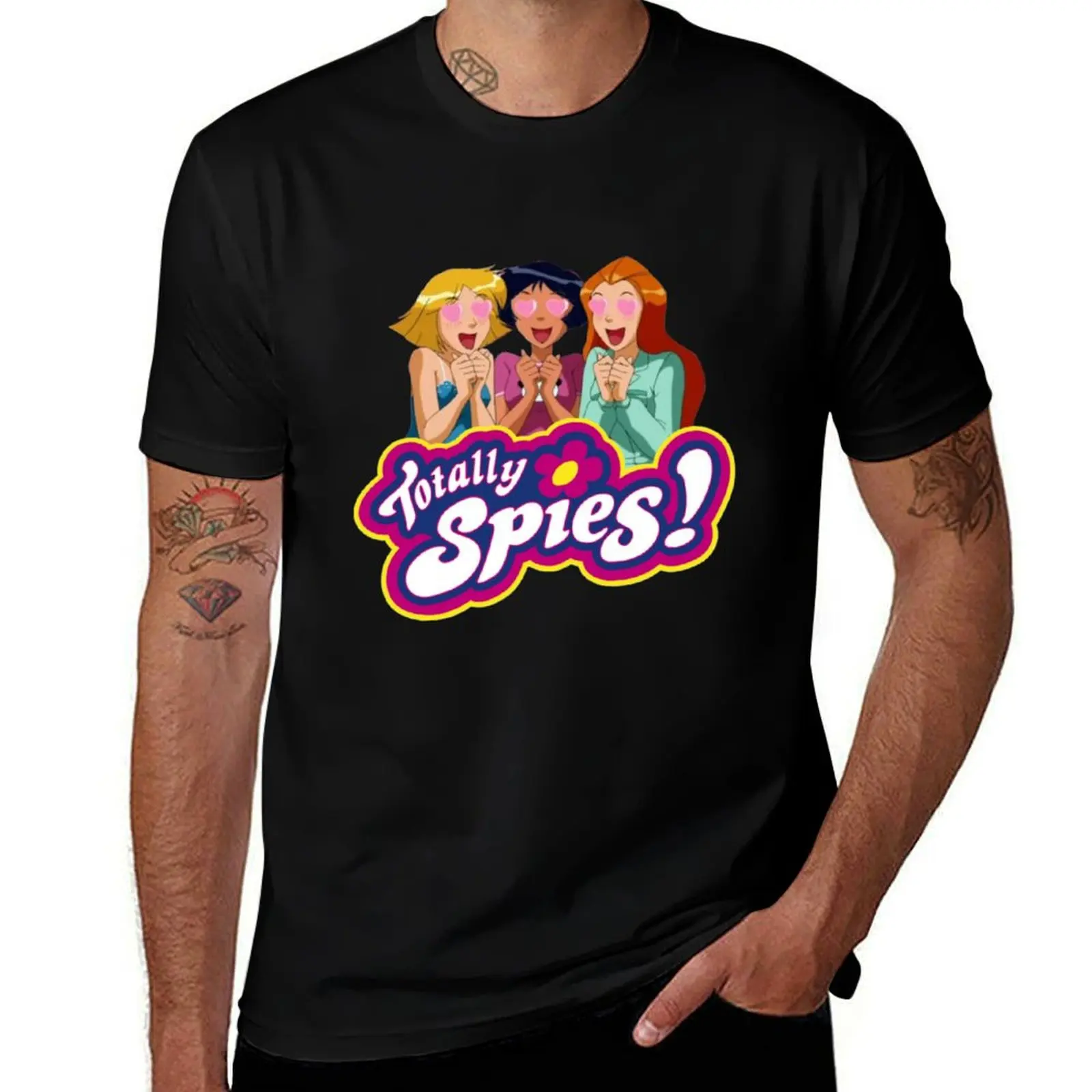 Totally Spies Love T-Shirt Quick Dry Sports Short Sleeve Tee