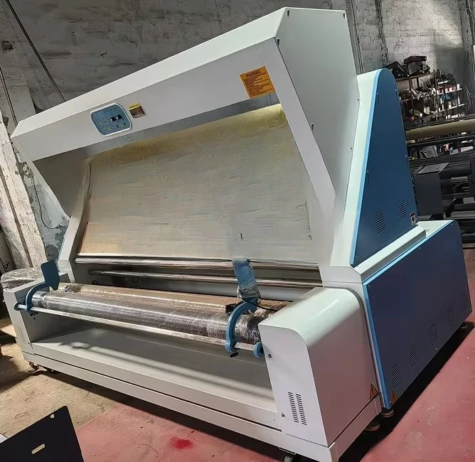 Máquina automática de inspeção de tecidos