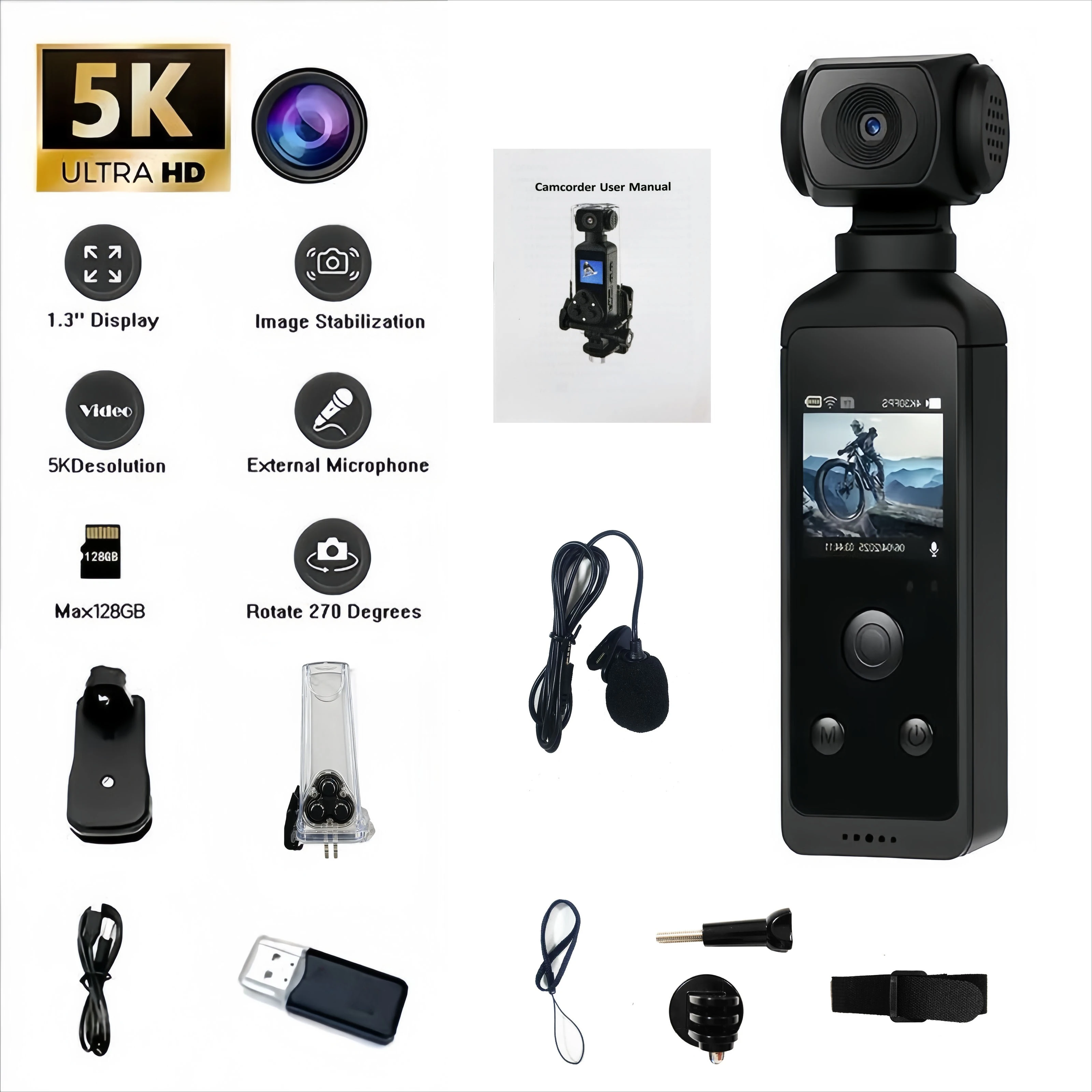 5K Uhd Video Camera…
