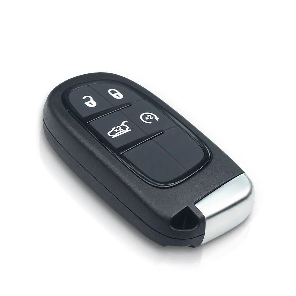 Keyywe KeylessGo 433Mhz Hitag-AES 4A Chip 2/3/4/5 przyciski zdalny inteligentny klucz dla Jeep Cherokee Durango Chrysler GQ4-54T kluczyk samochodowy