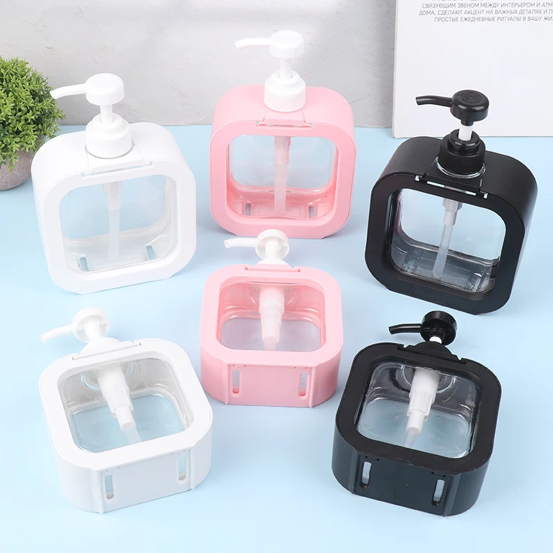 300/500ML Liquid Soap Dispenser Empty Pump Shampoo Bottle Dish Soap Container Bathroom Shower Gel Laundry Liquid Storage Bottle