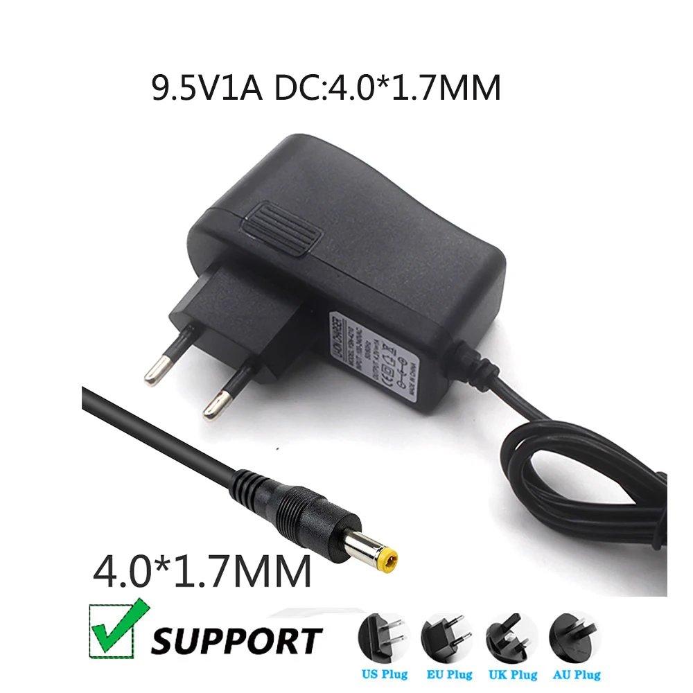 1PCS High Quality DC 9.5V 1A IC Program AC Adapter Charger For Casio Keyboard Pianos CTK-245 AD-E95100L ADE95100L