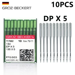 10PCS/1 Box Groz-Beckert 134 DPx5 135X5 Sy1955 Needles For Singer Pfaff Sewing Machine