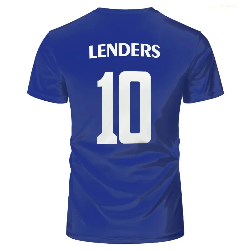 New Lenders Summer Men's Shirts Captain Winglet Kids And Adults Short Sleeve Jersey High Quality Casual Sport Training Wear Tops