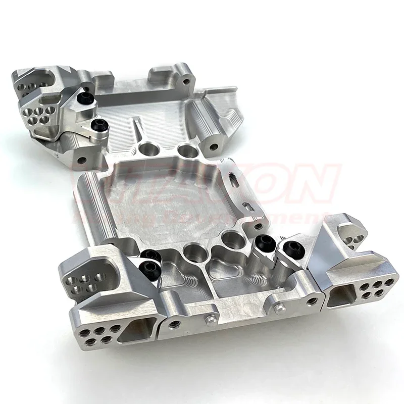 VITAVON CNC Alu7075 Skid Plate & Link Mount for Axial SCX6 Jeep Wrangler Trail Honcho 1/6